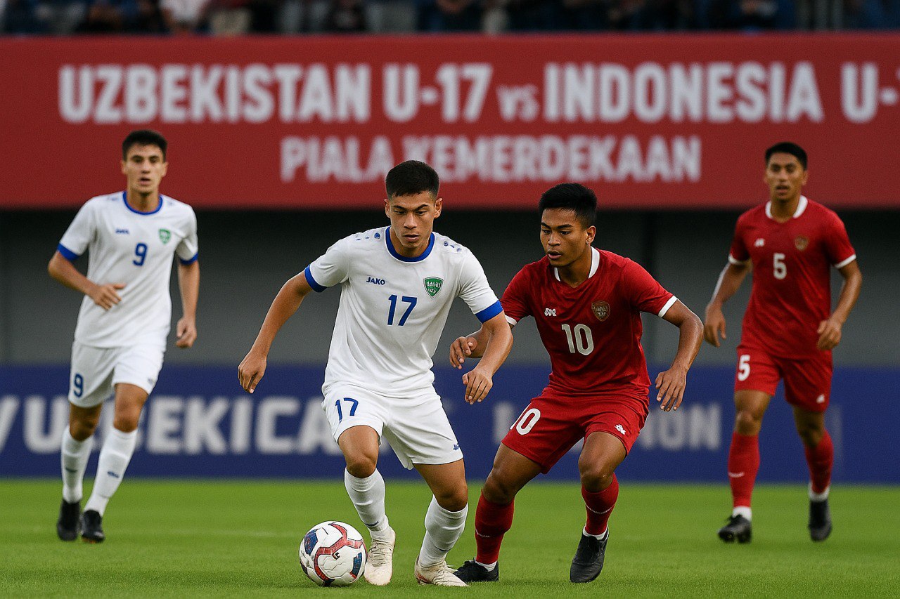 HelloTV – Live Streaming Uzbekistan U-17 vs Indonesia U-17 di Piala Kemerdekaan 19.30 WIB Pertarungan Seru Tim U-17 yang Patut Disaksikan