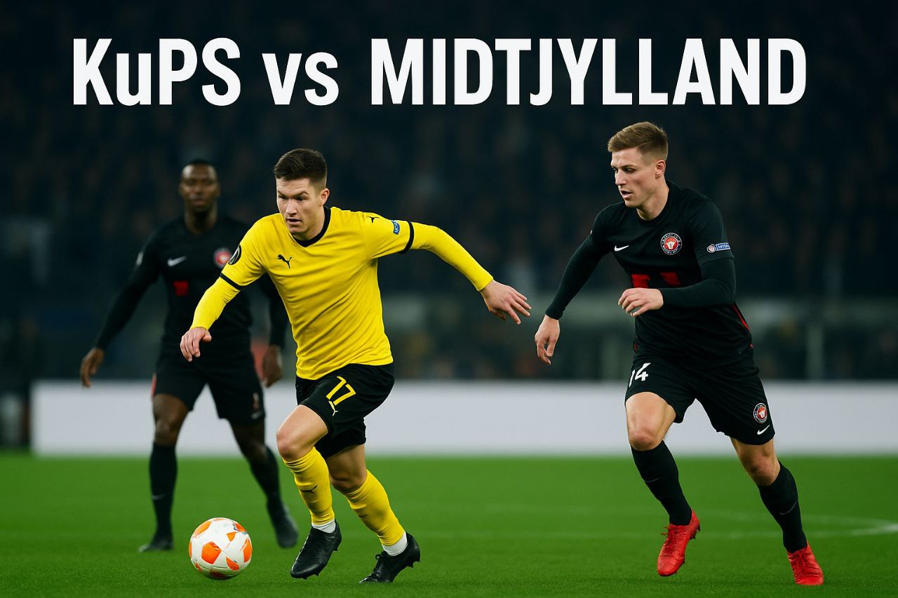 KuPS vs Midtjylland di Liga Europa malam ini pukul 22.00 WIB dengan sorotan Hellotv - Pertarungan Seruantara Finlandia dan Denmark di panggung Eropa
