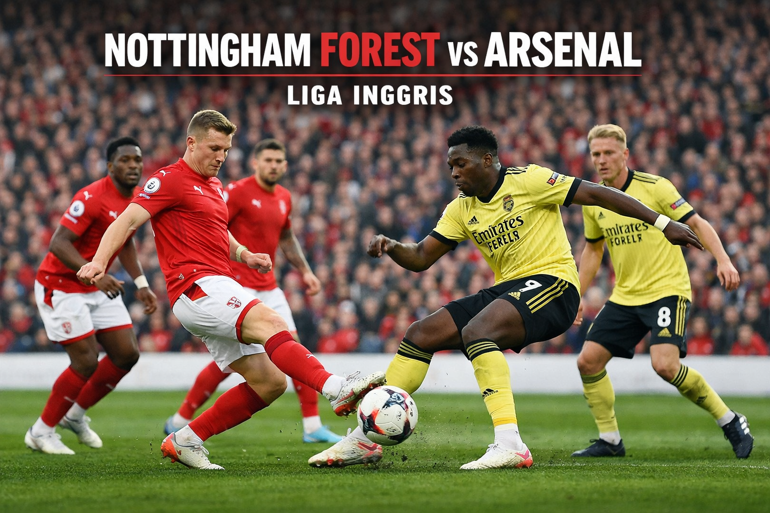 HelloTV Tayang Nottingham Forest vs Arsenal Liga Inggris Dini Hari Ini Pukul 00.30 WIB - Saksikan Pertarungan Sengit di Anfield!