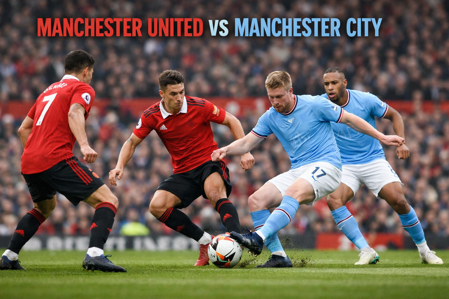 HelloTV Live Liga Inggris: Man United vs Man City Malam Ini 19.30 WIB - Tonton Pertandingannya!