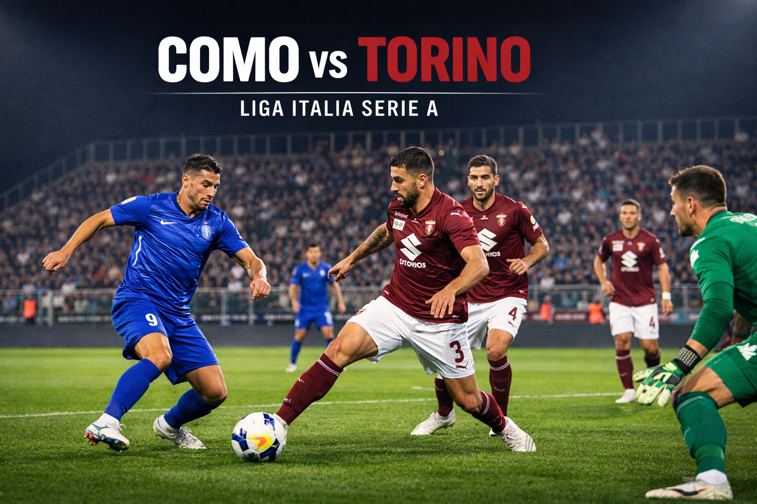 Como vs Torino Liga Italia Serie A Malam Ini Jam 21.00 WIB: Link Live Streaming HD Stabil dan Aman dari HelloTV