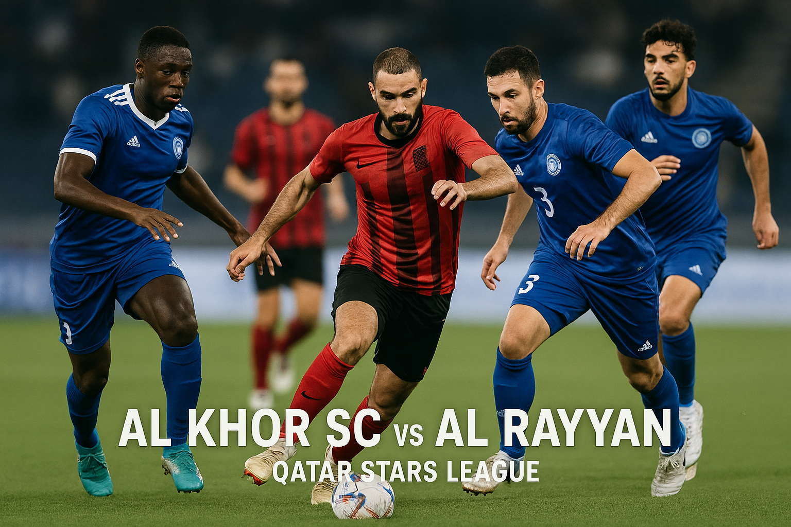 HelloTV Live Qatar Stars League: Al Khor SC vs Al Rayyan Malam Ini 20.30 WIB, Siaran Langsung!