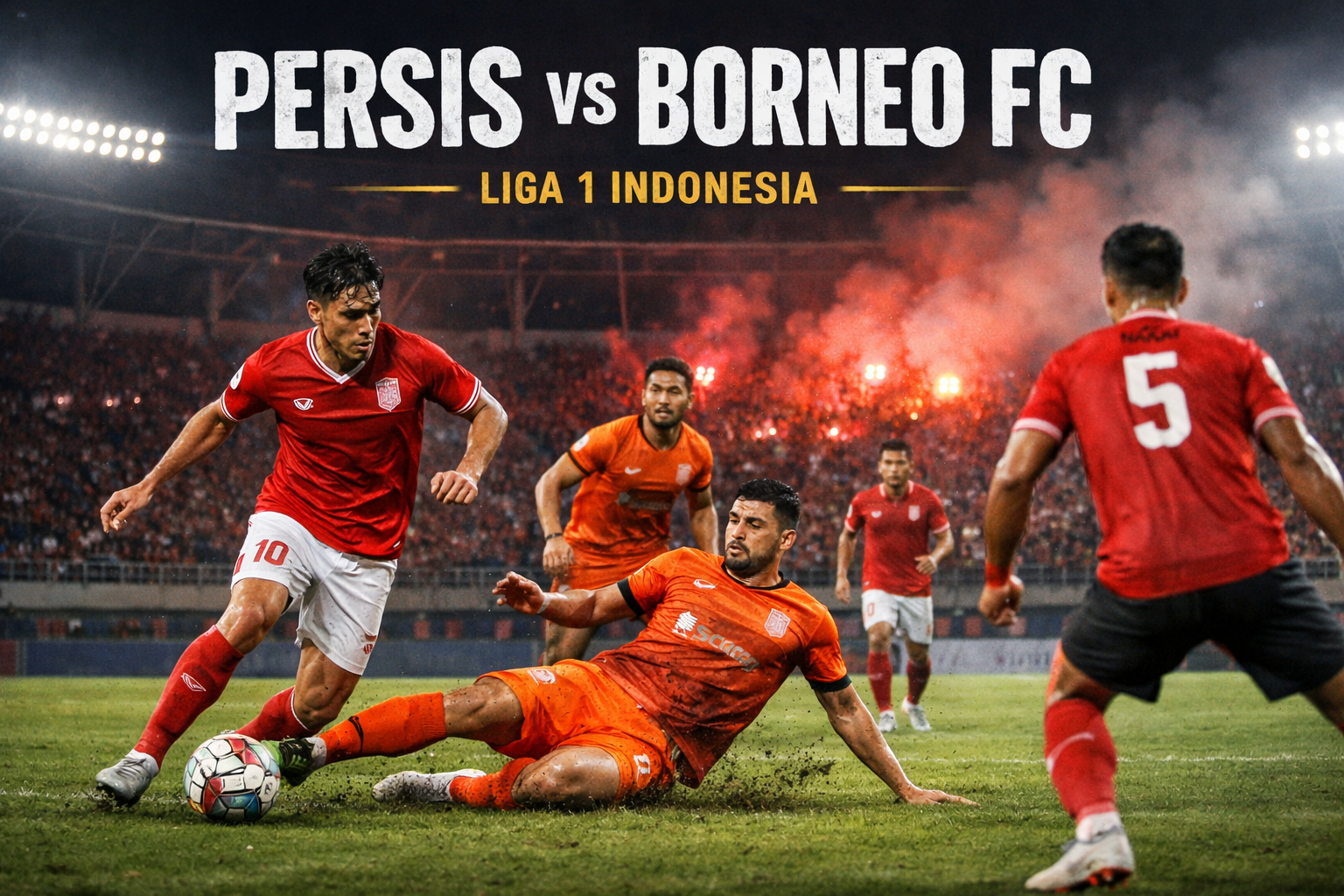 Persis vs Borneo FC Liga 1 Indonesia Sore Ini Pukul 15.30 WIB - Live Streaming Resmi di HelloTV