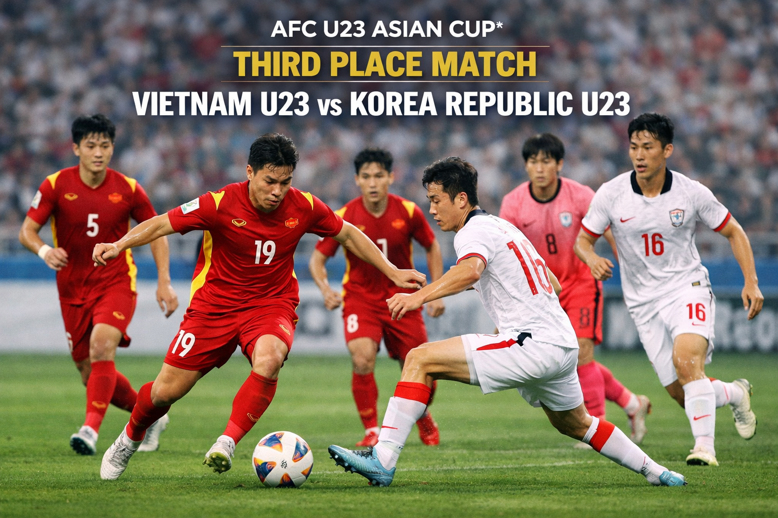 HelloTV Bahas Vietnam U23 vs Korea Selatan U23 Perebutan Posisi Ketiga AFC U23 Malam Ini Jam 22.00 WIB - Duel Seru yang Menyatukan Semangat Asia Muda