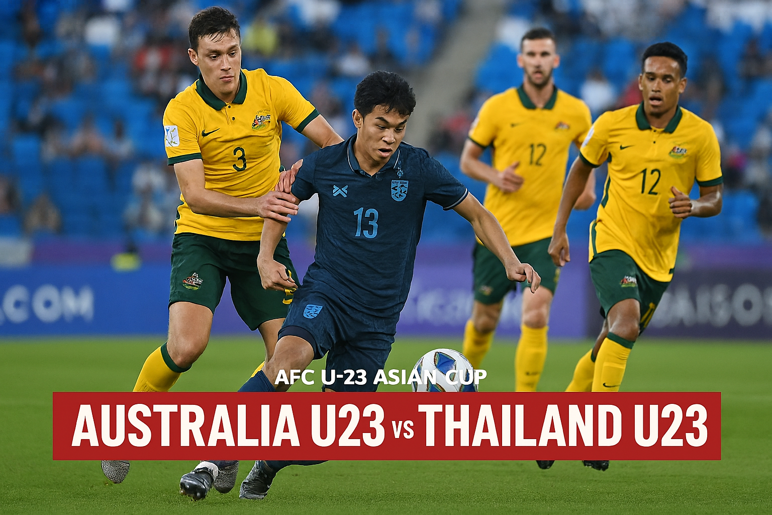 HelloTV Tayangin Australia U-23 vs Thailand U-23 Piala AFC U-23 Sore Ini Pukul 18.30 WIB - Duel Seru Tim Muda Asia di Tengah Persaingan Ketat