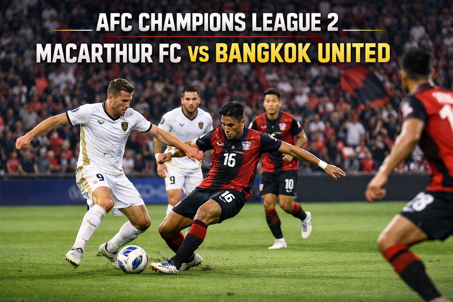 HelloTV Hadirkan Macarthur FC vs Bangkok United Liga Champions 2 AFC Sore Ini Pukul 14.45 WIB - Pesta Sepak Bola Seru di Pasar Asia