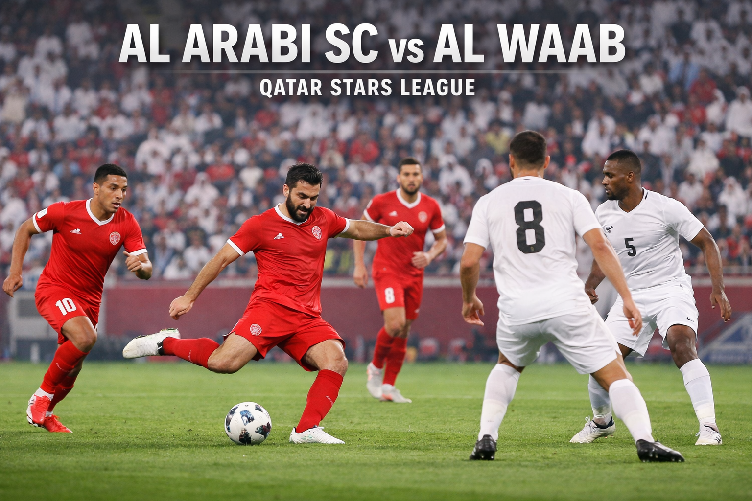 HelloTV: Al Arabi Comeback Dramatis 3-1 atas Al Waab dalam Pertandingan Menegangkan!