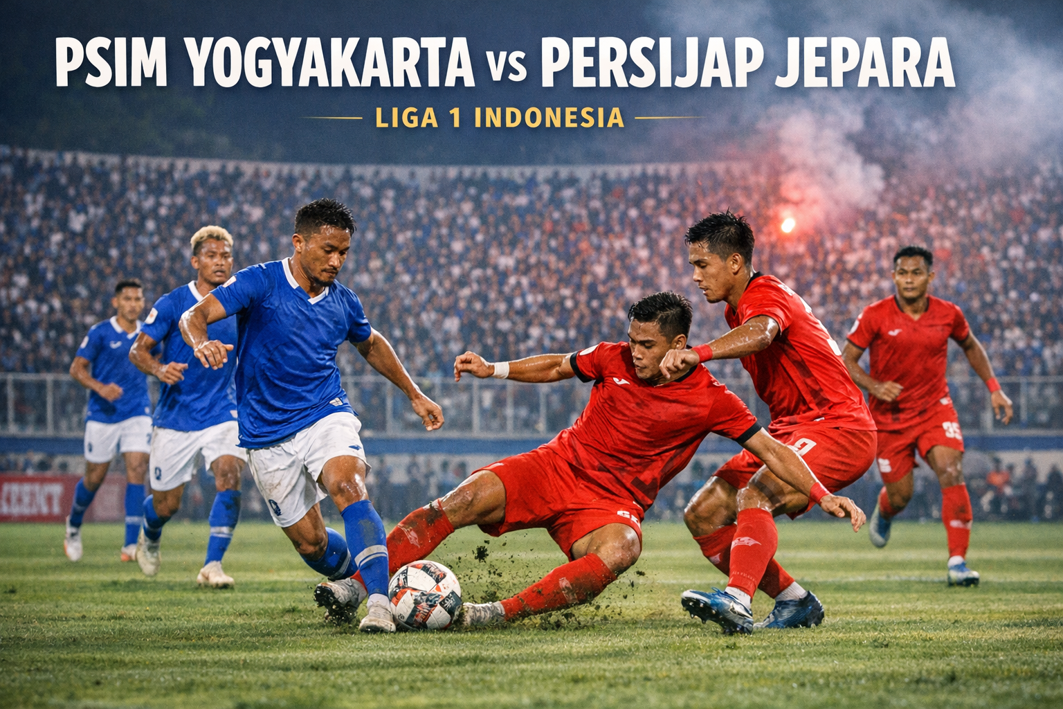 HelloTV Soroti Pertandingan PSIM Yogyakarta vs Persijap Jepara Liga 1 Indonesia Malam Ini Pukul 20.30 WIB - Duel Seru Yang Wajib Disaksikan