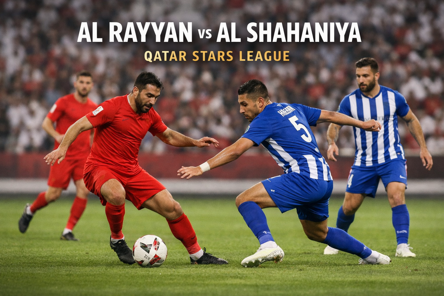 HelloTV Soroti Laga Al Rayyan vs Al Shahaniya Malam Ini 22.15 WIB yang Diprediksi Penuh Ketegangan – Saksikan Live Sekarang!