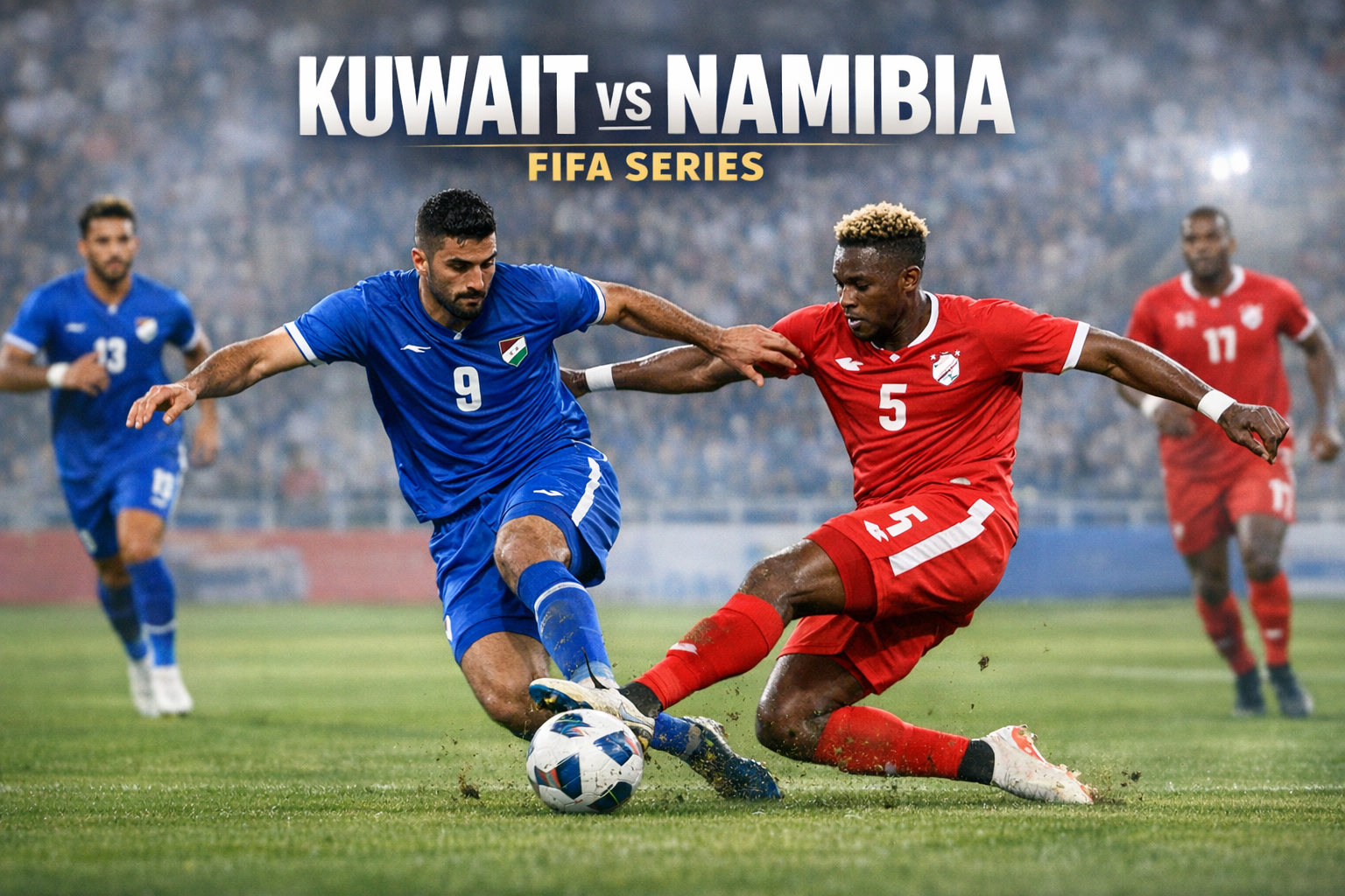 HelloTV Tayangin Kuwait vs Namibia FIFA Series Malam Ini Jam 22.00 WIB Live Streaming - Saksikan Pertandingan Seru dan Menegangkan Malam Ini!
