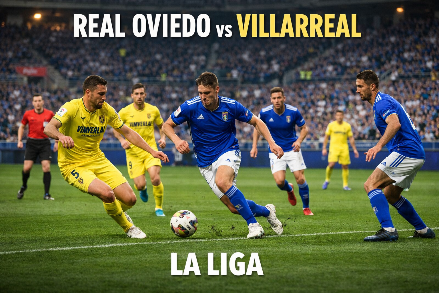 HelloTV : Real Oviedo vs Villarreal CF Berakhir 1-1, Hasil Pertandingan yang Menegangkan