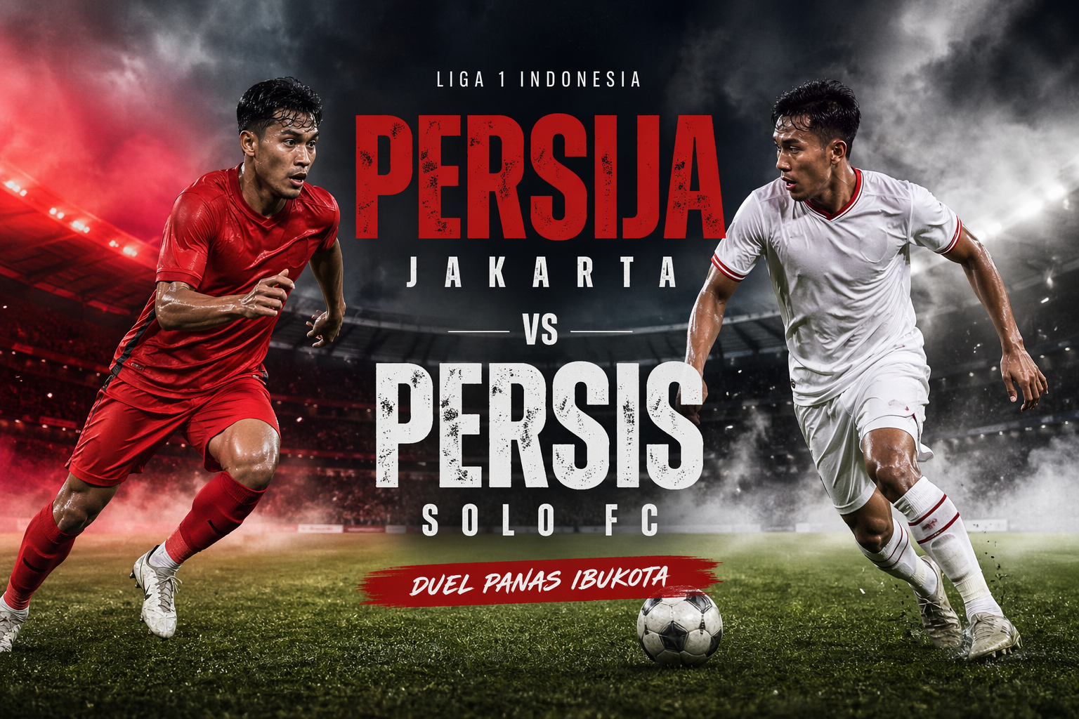 HelloTV Kupas Persija Jakarta vs Persis Solo FC Liga 1 Indonesia Malam Ini Pukul 19.00 WIB Secara Lengkap