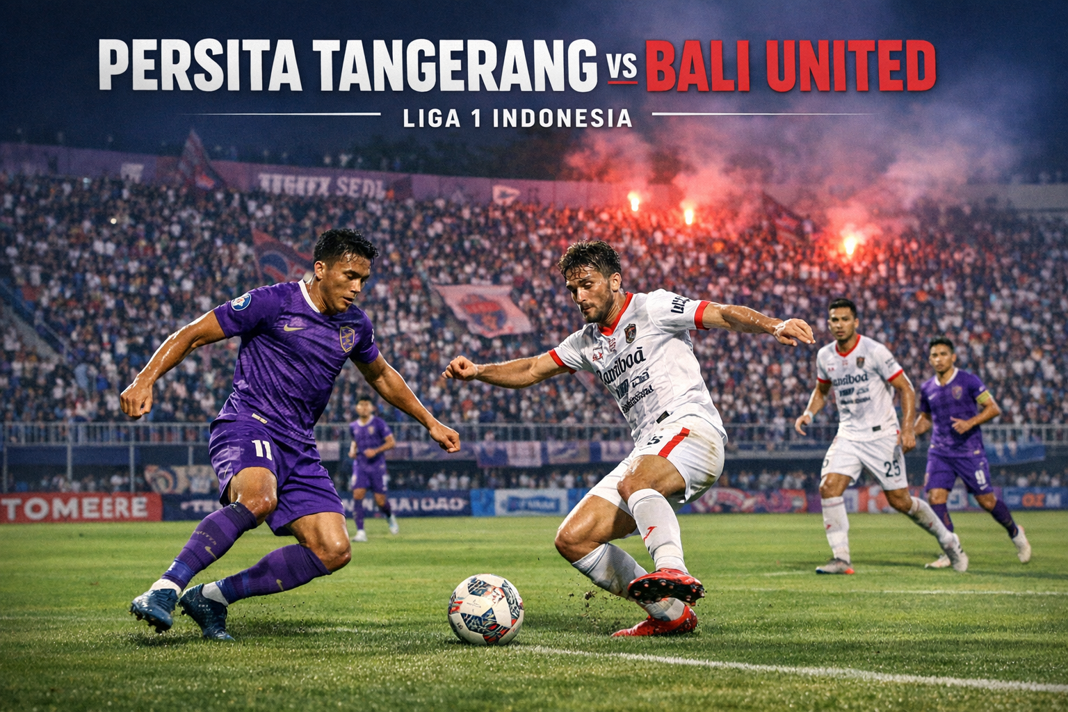 HelloTV Kupas Duel Persita Tangerang vs Bali United Liga 1 Indonesia Sore Ini Pukul 15.30 WIB