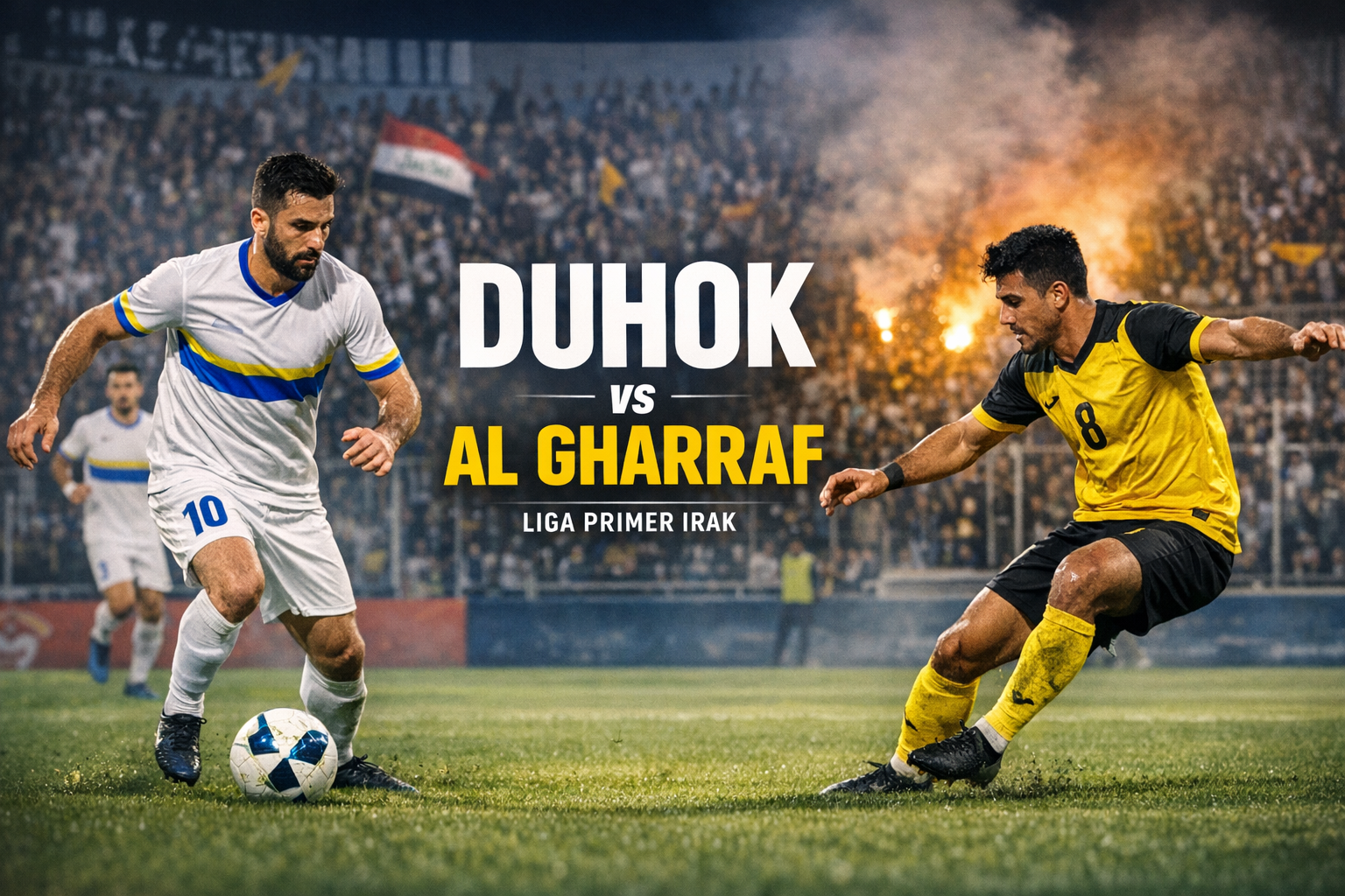 Prediksi Pertandingan Seru - Duhok vs Al Gharraf Malam Ini 21.00 WIB di HelloTV