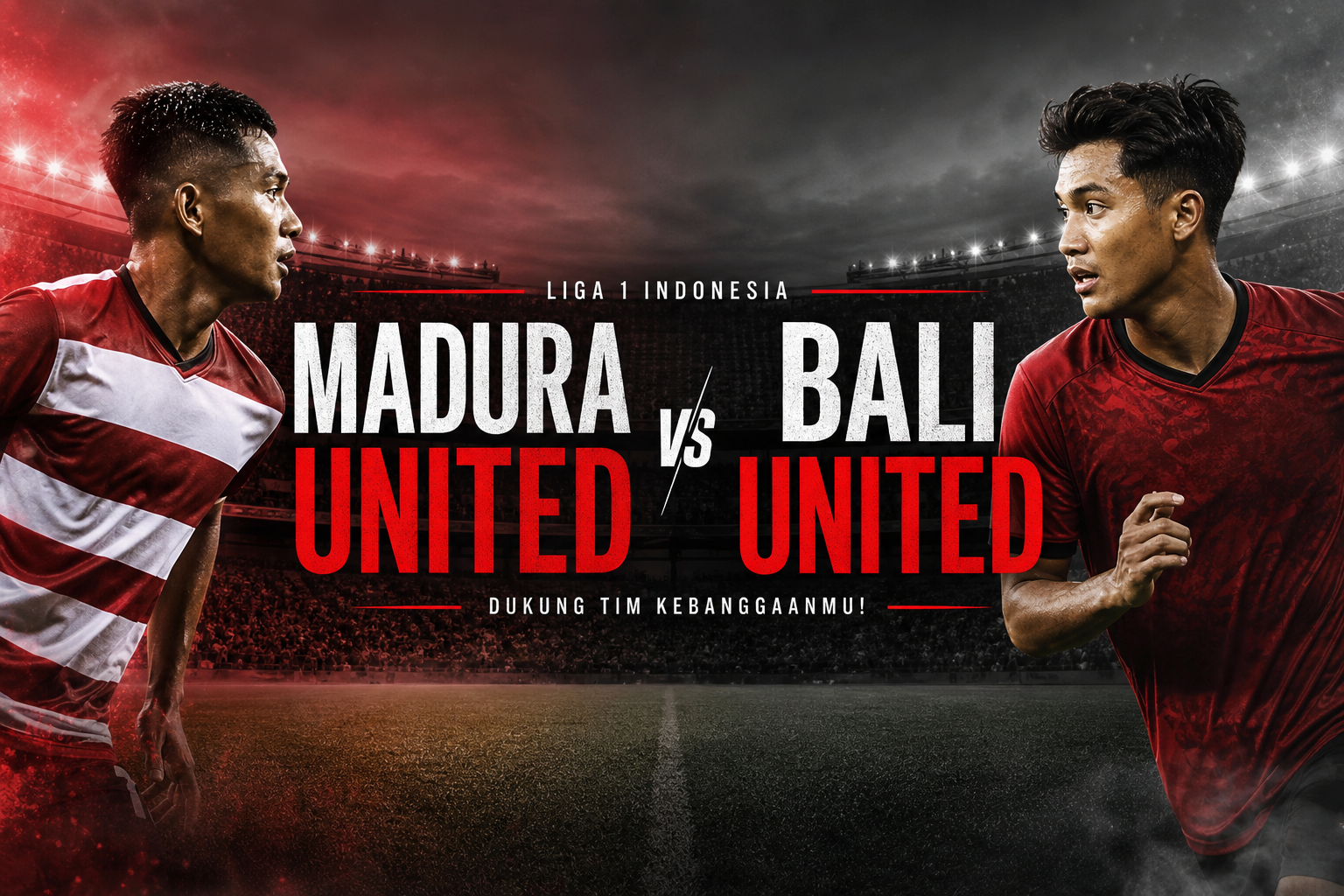 HelloTV Kupas Madura United vs Bali United Liga 1 Indonesia Sore Ini Pukul 15.30 WIB dengan Analisis Mendalam