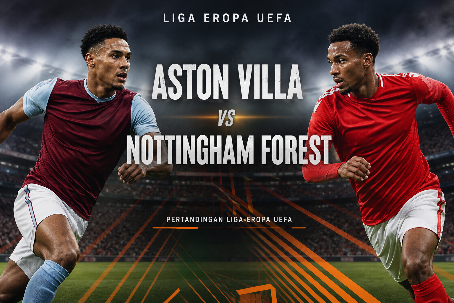 HelloTV : Aston Villa Permalukan Nottingham Forest 4-0 dan Pastikan Tiket Final Liga Europa UEFA Dengan Permainan Fantastis