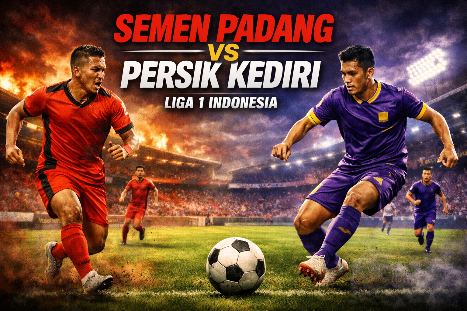 HelloTV Prediksi Semen Padang vs Persik Kediri Liga 1 Indonesia Hari Ini yang Dipastikan Berlangsung Penuh Tekanan