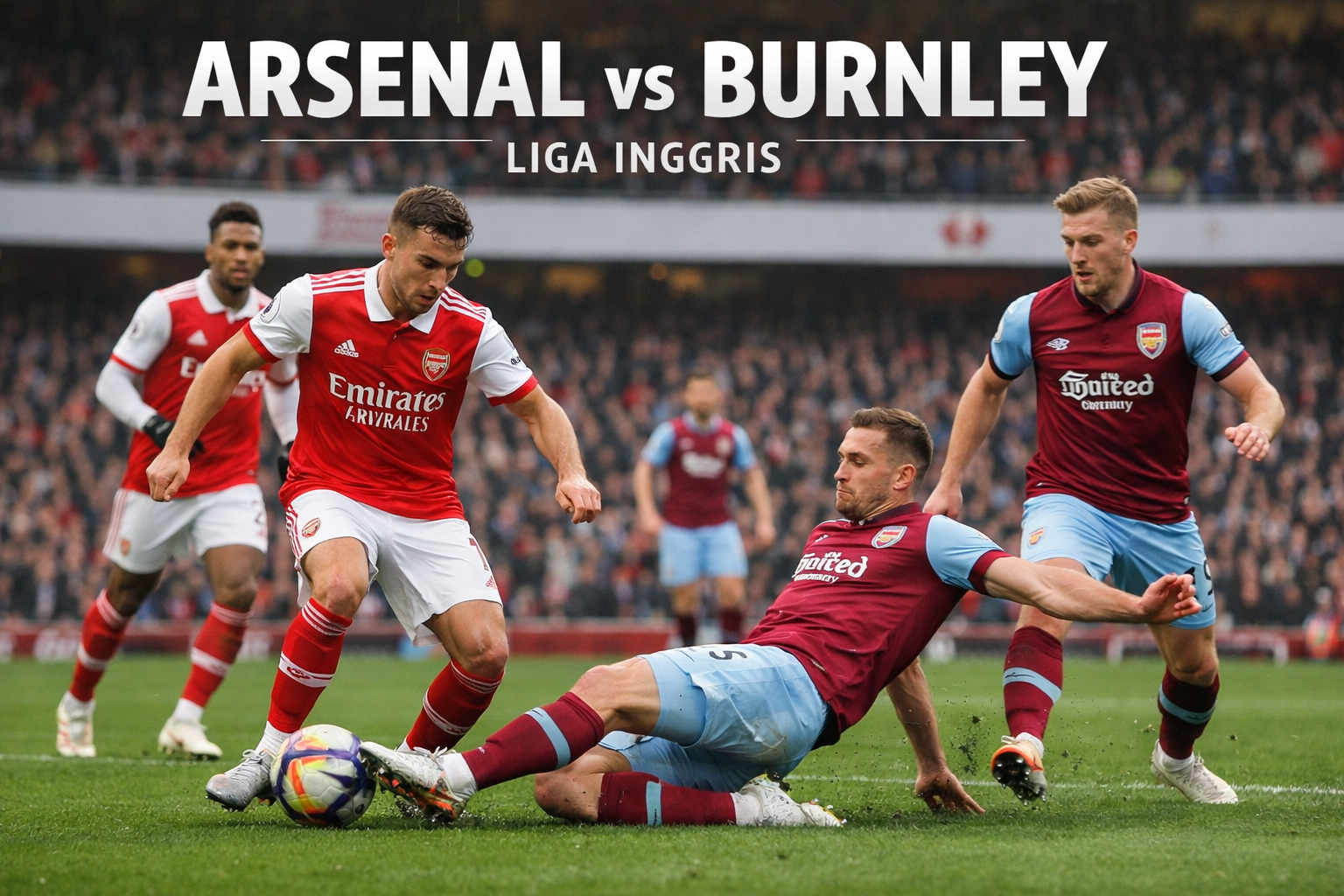 Arsenal vs Burnley Liga Inggris Dini Hari Ini Pukul 02.00 WIB Bersama HelloTV Jadi Sajian Menarik Penggemar Sepak Bola Inggris